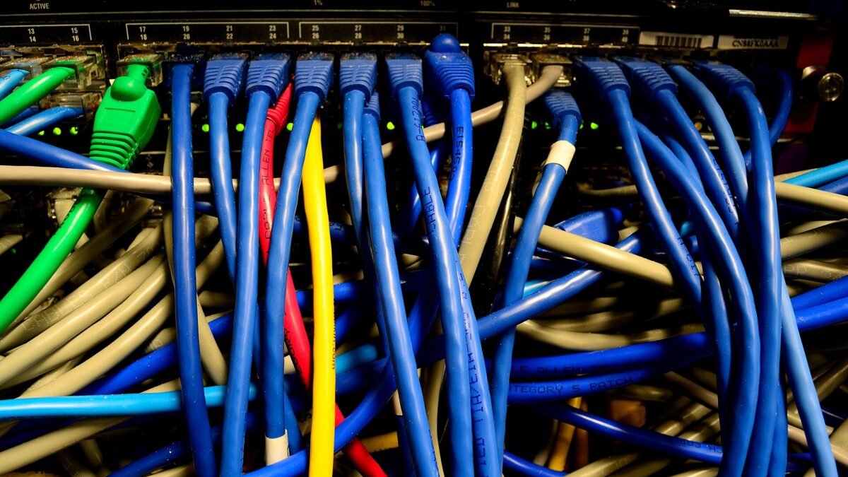 Ethernet switch and cables