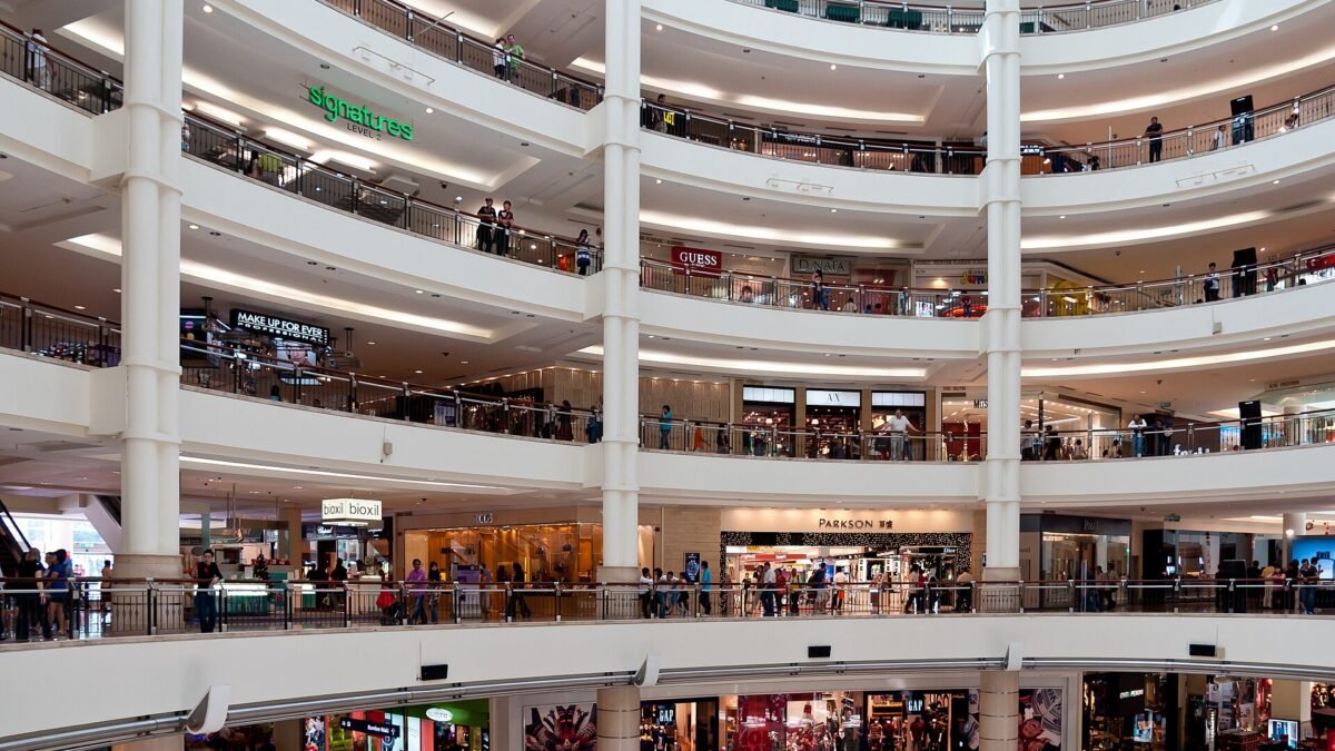 Retail interior in Kuala Lumpur