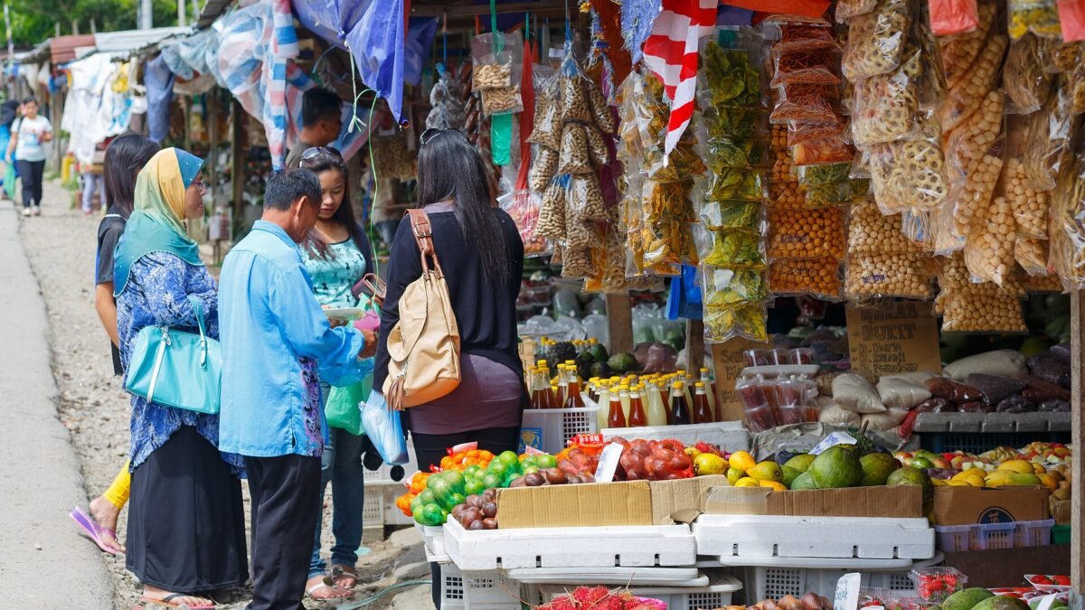 Household food shopping in Sabah